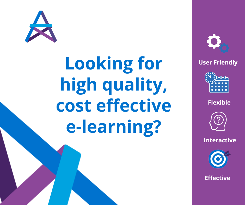 Looking for high quality, cost effective e-learning?