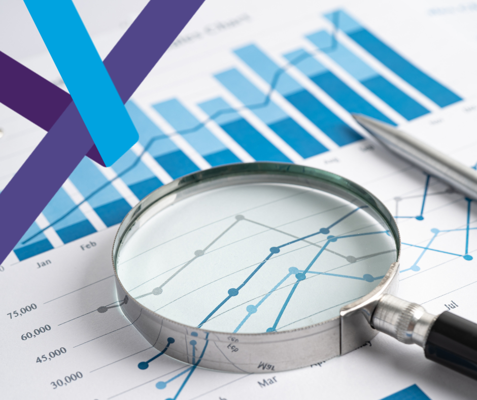 Blog header image for HSE Fatalities statistics 2026. Image is a white background with a report on a table, the report shows graphs and trends,. On top of the report there is a magnifying glass.